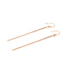 Hammered Line Earrings