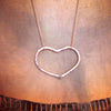 Riveted Heart Necklace