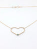 Riveted Heart Necklace