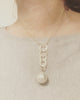Baroque Pearl Serpentine Pendant