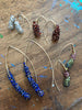 XL Gemstone Cattail Earrings
