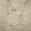 Riveted Heart Necklace