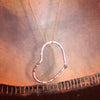 Riveted Heart Necklace