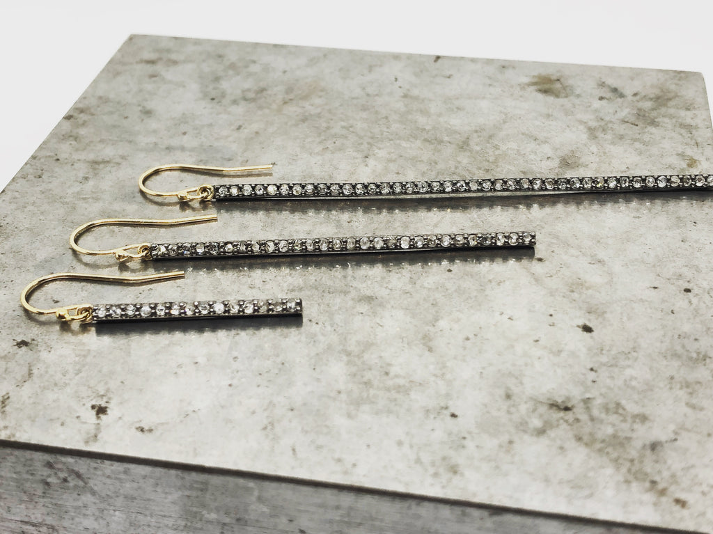 Disco Stix Drop Earrings