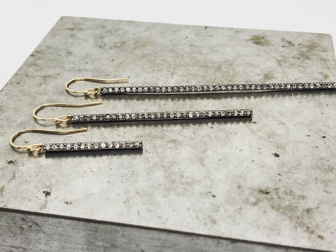 Disco Stix Drop Earrings