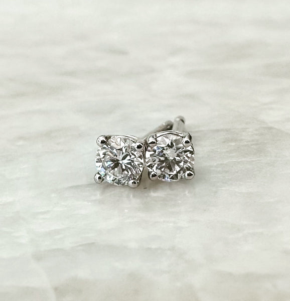 Cultured Diamond Studs