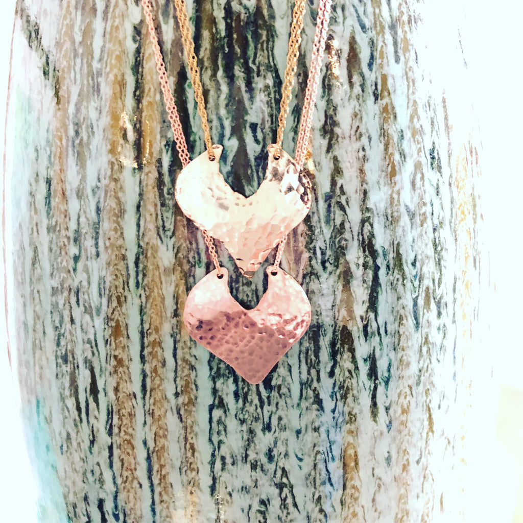 Angel Heart 14k Rose Gold