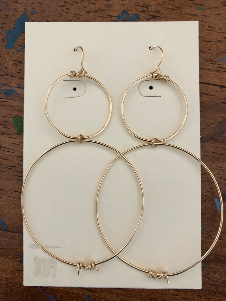 Barbed Wire double hoops