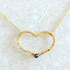 Riveted Heart Necklace